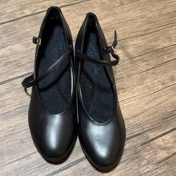 Black Mary Jane Flats - Picture 1 of 4